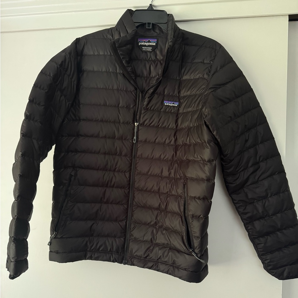 Patagonia Puffer Jacket Black Down Men’s Medium